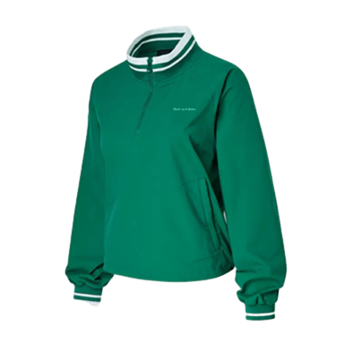 Women's Quarter-Zip Pullover – Green