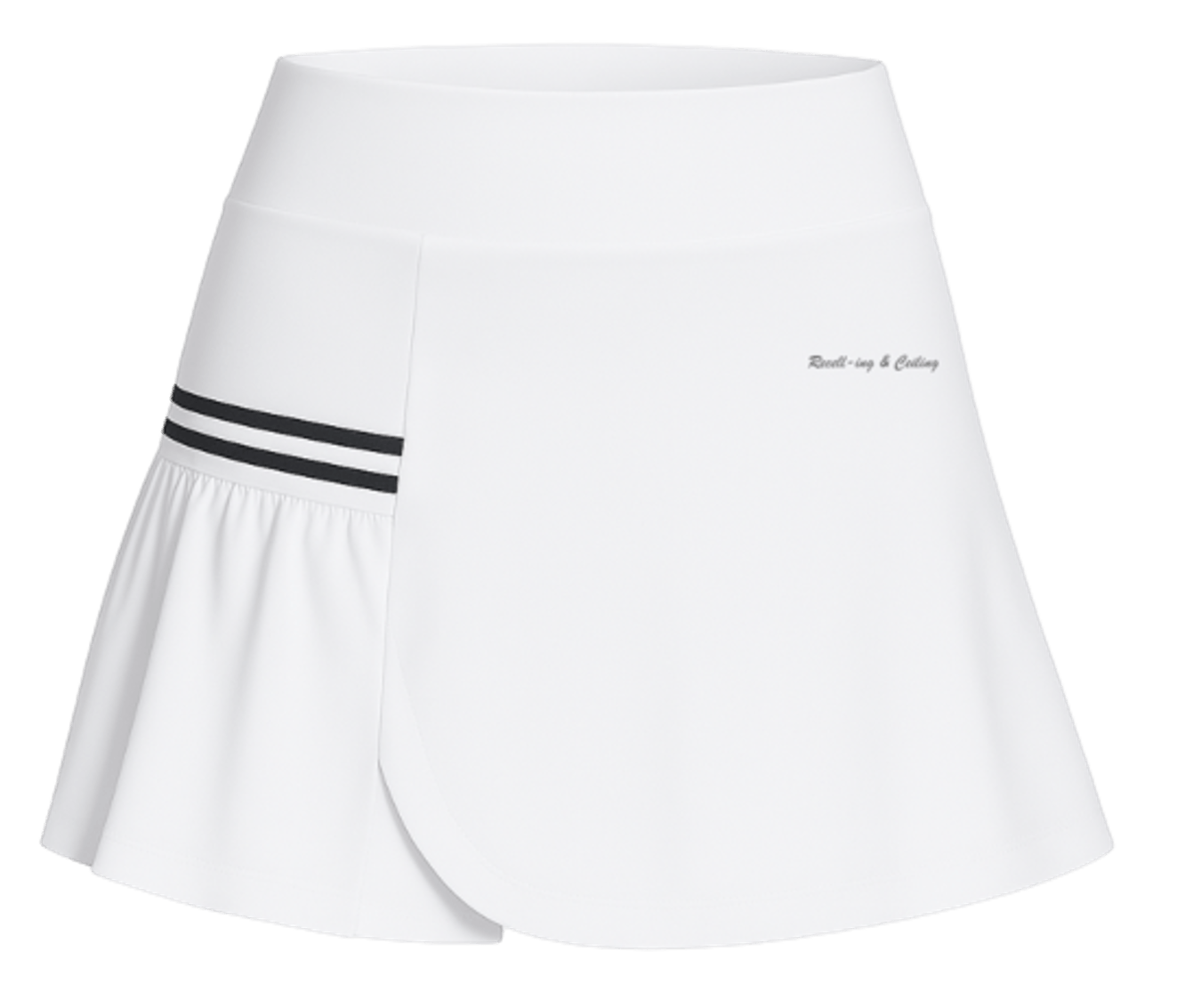 Women's Pleated Skirt – White